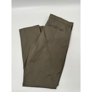 English Laundry Mens Khaki Chino Pants Flat Front Size 36x34 Polyester